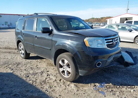 2013 Honda Pilot Exl from USA, damaged, VIN 5FNYF3H6XDB032098